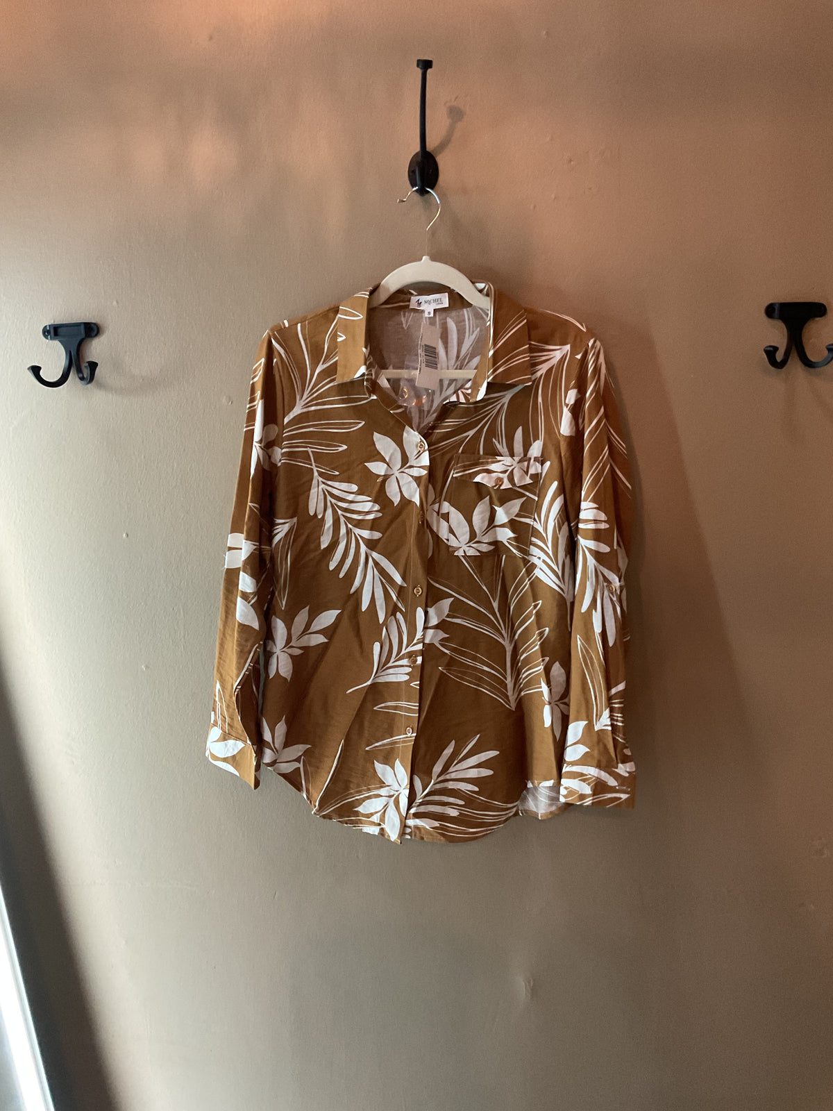 Leaf Print Set - TOP ONLY