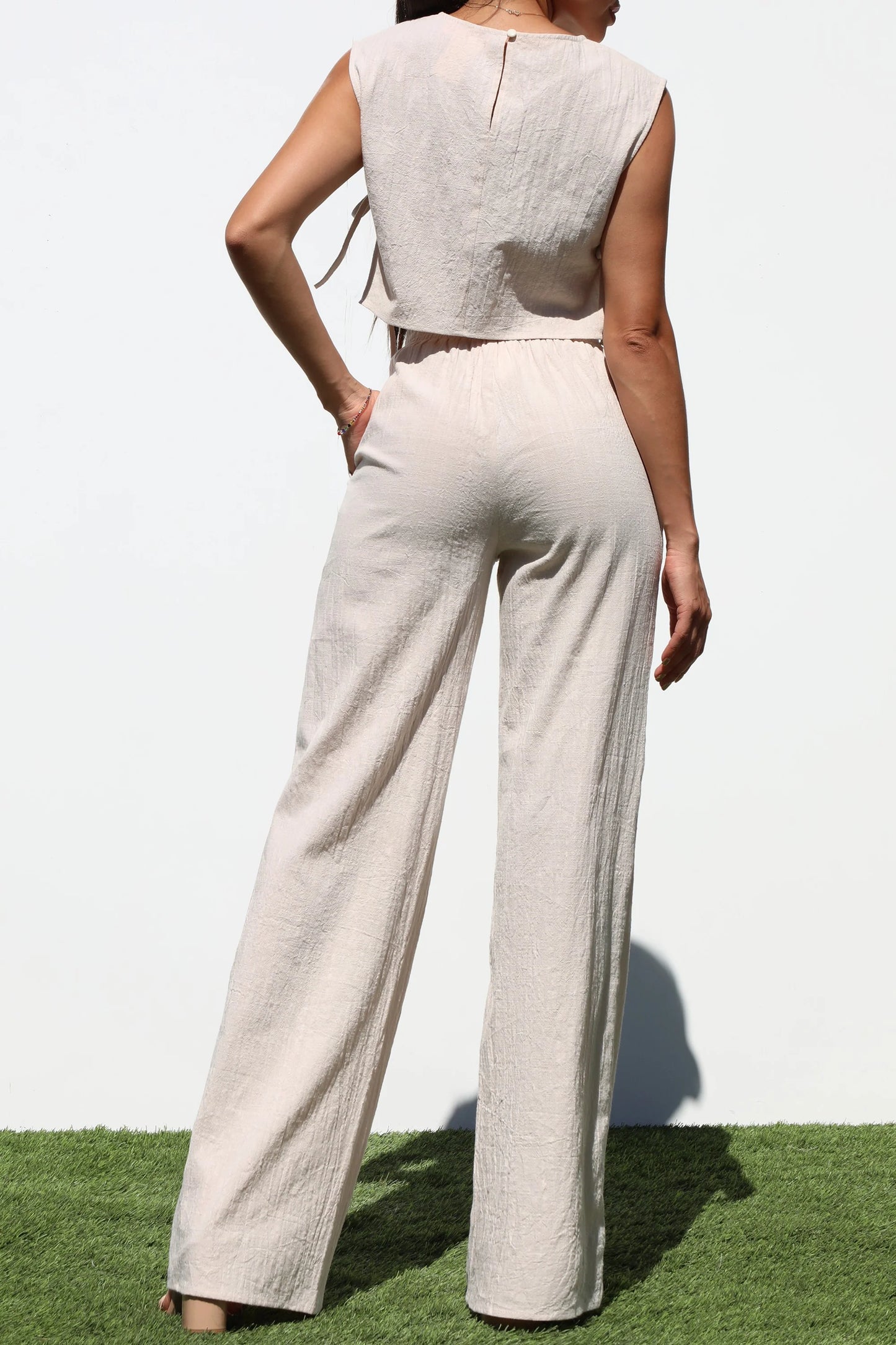 Oatmeal Cotton Set - PANTS ONLY