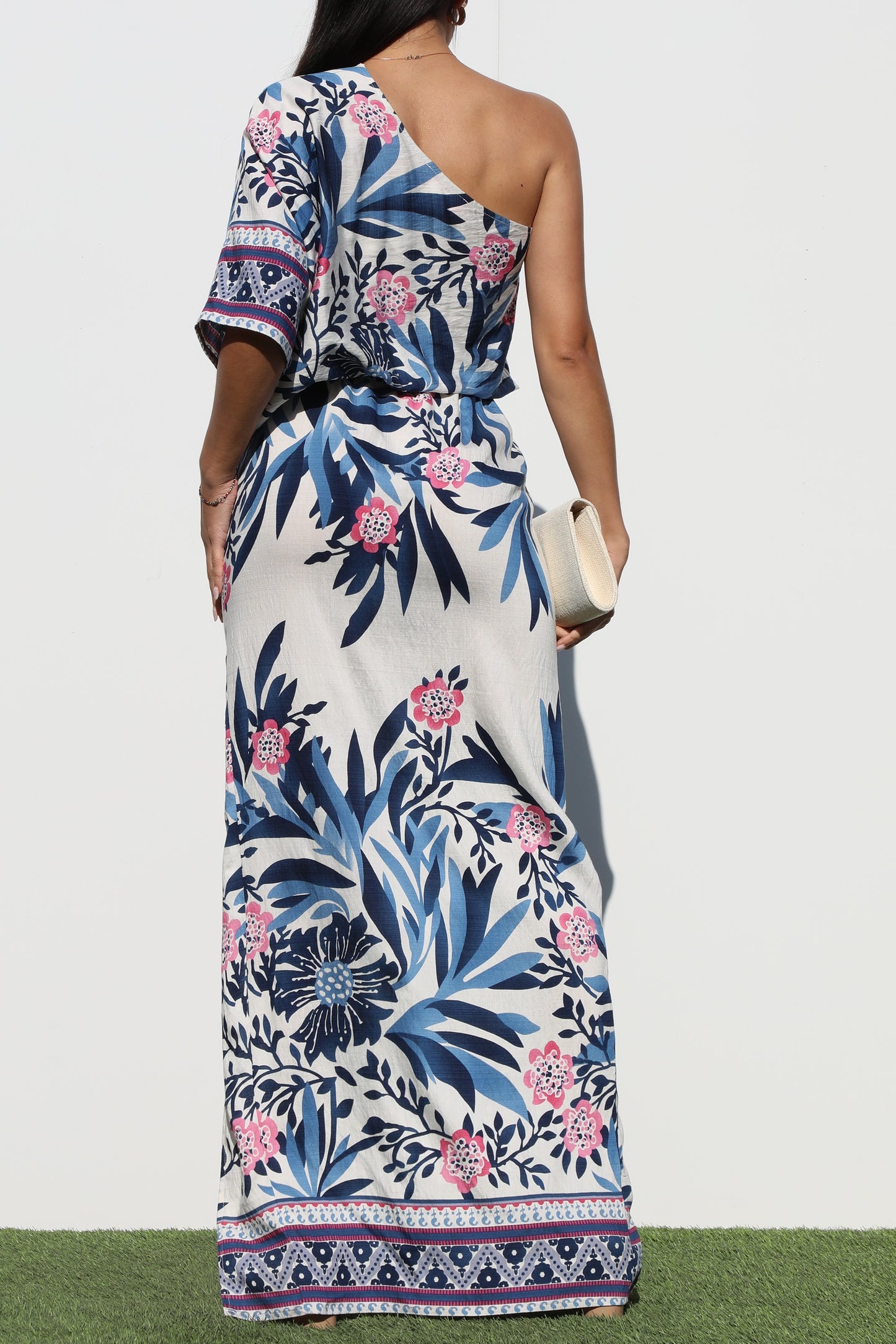 Printed Floral Maxi Dress
