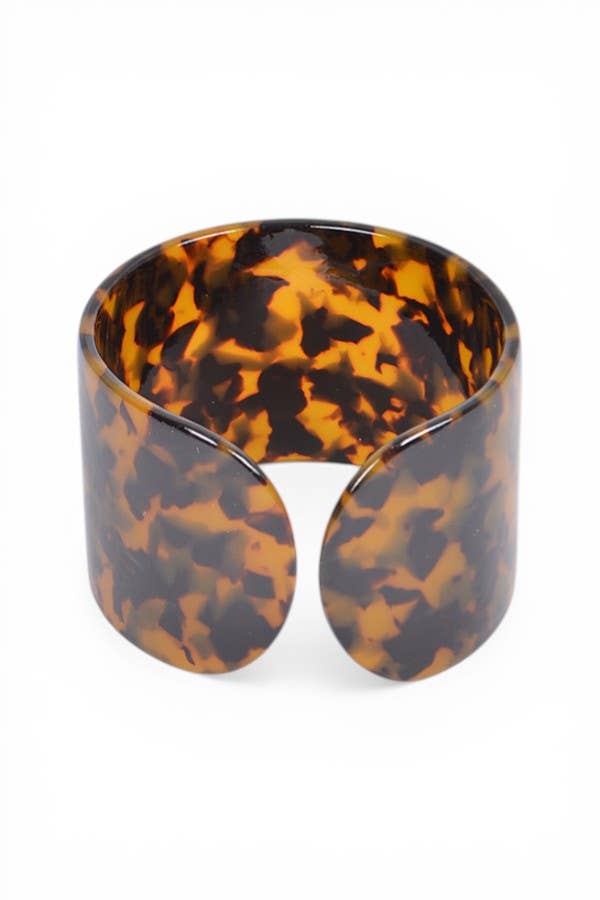 Tortoise Open Cuff