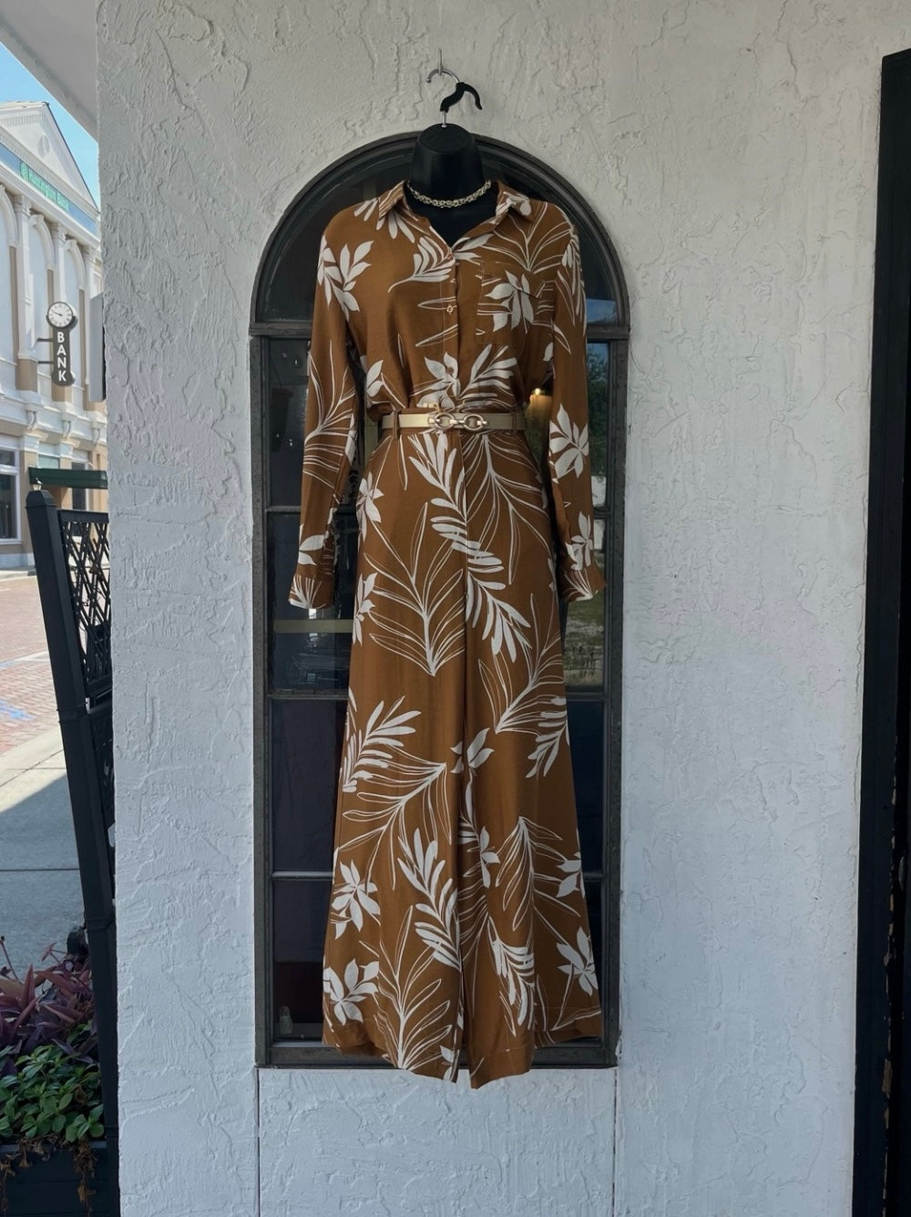 Leaf Print Set - TOP ONLY