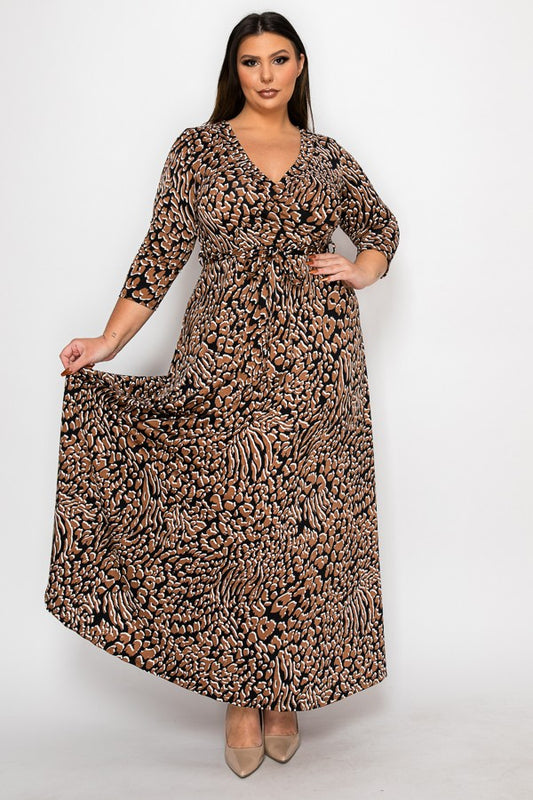 Black and Tan Maxi