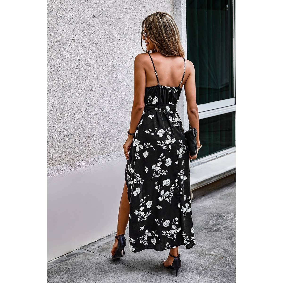 Floral Wrap Dress