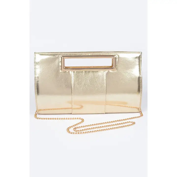 Gold Clutch Bag