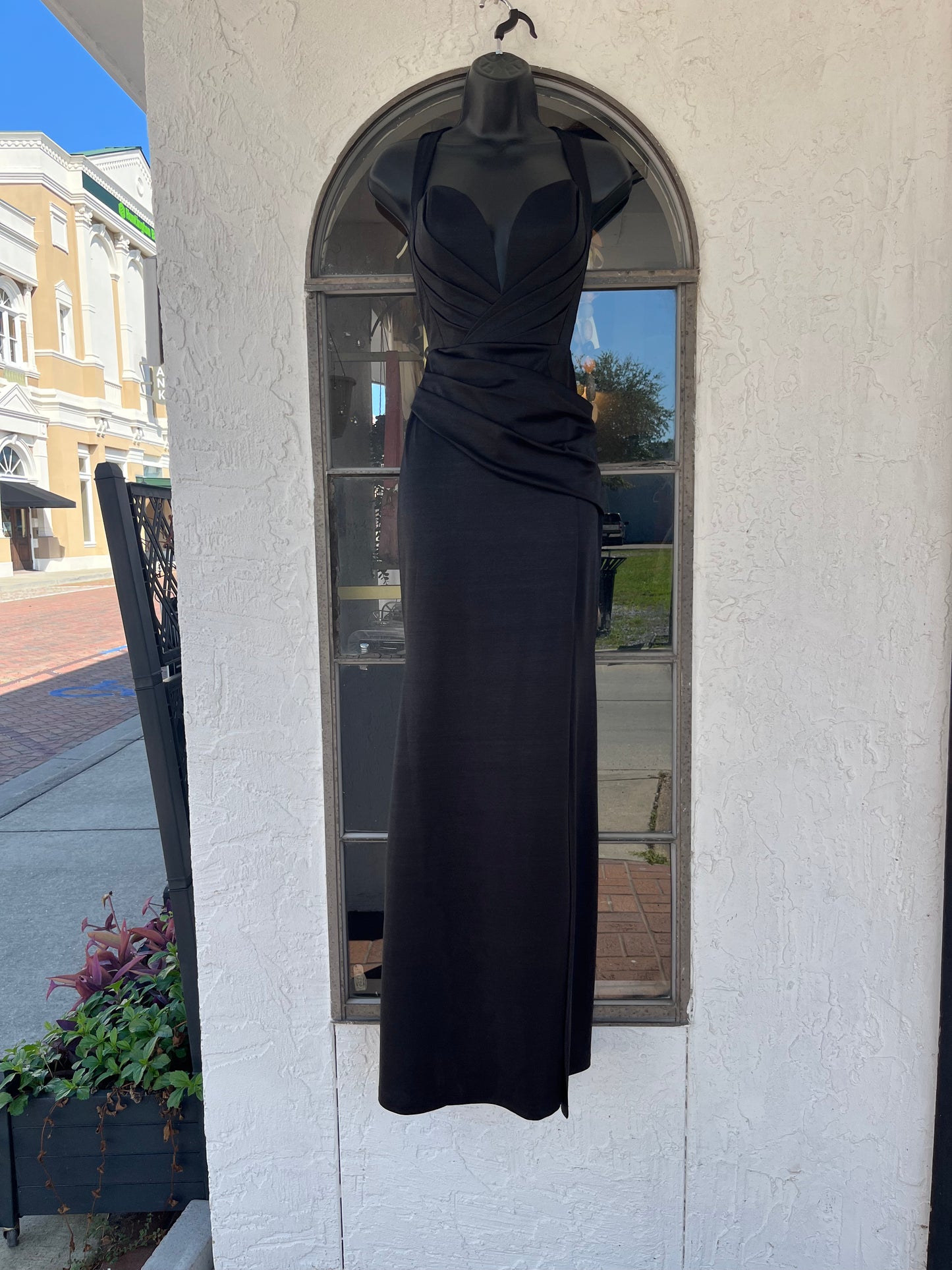 Metallic Sweetheart Dress