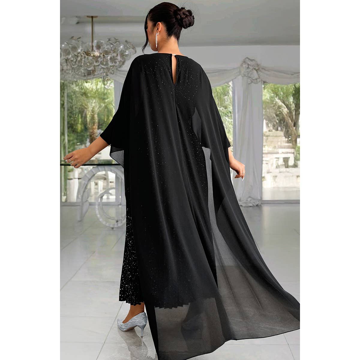 Maxi Cape Dress