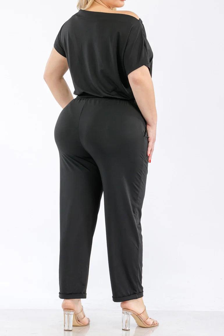 Black Venetian Jumpsuit