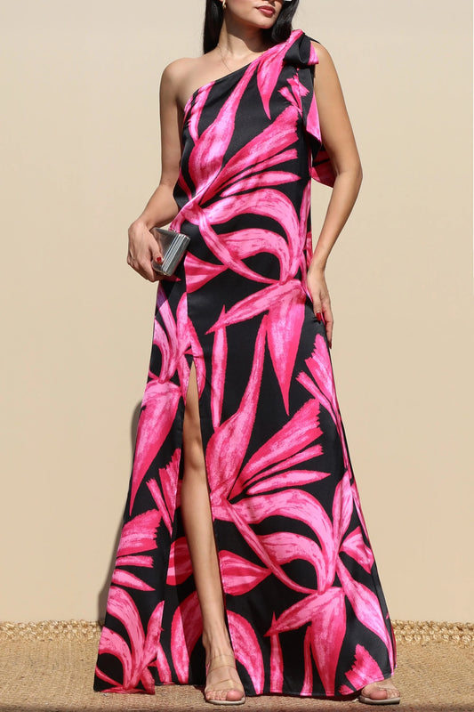 Black and Magenta Maxi