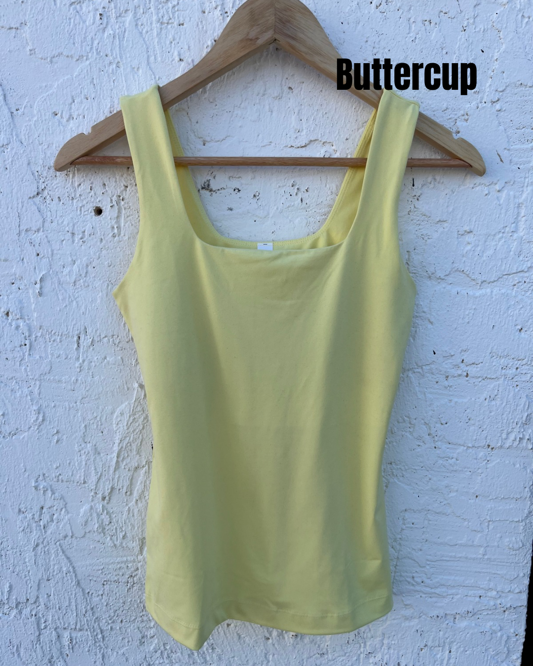 SPRING/SUMMER Plus Perfect Tank Square Neck