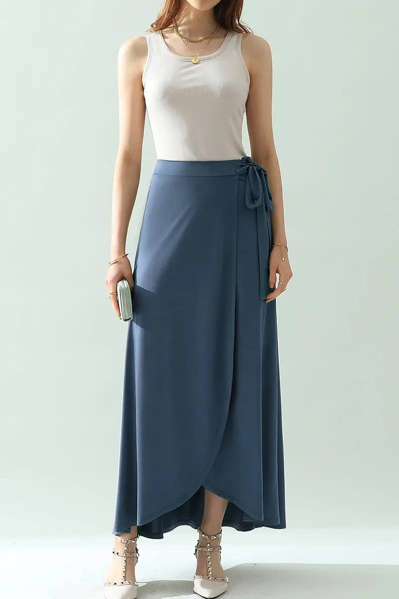 Wrap Maxi Skirt