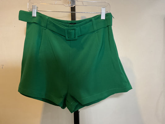 Square Buckle Dress Shorts