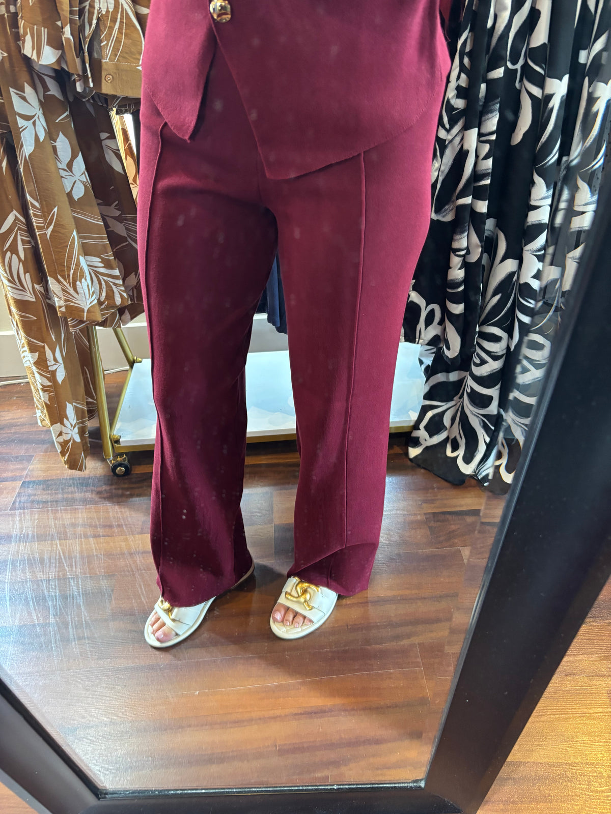 Red Gold Button Set - PANTS ONLY