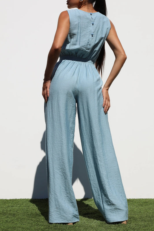 Baby Blue Jumpsuit