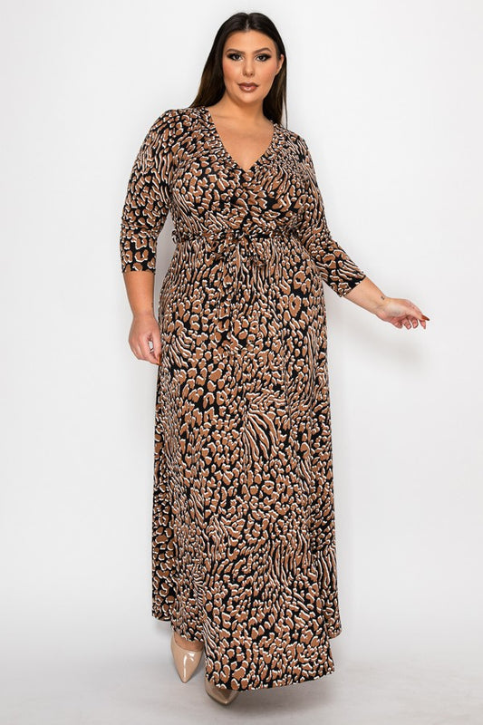 Black and Tan Maxi