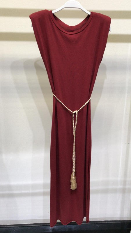 Braided Belt Dress