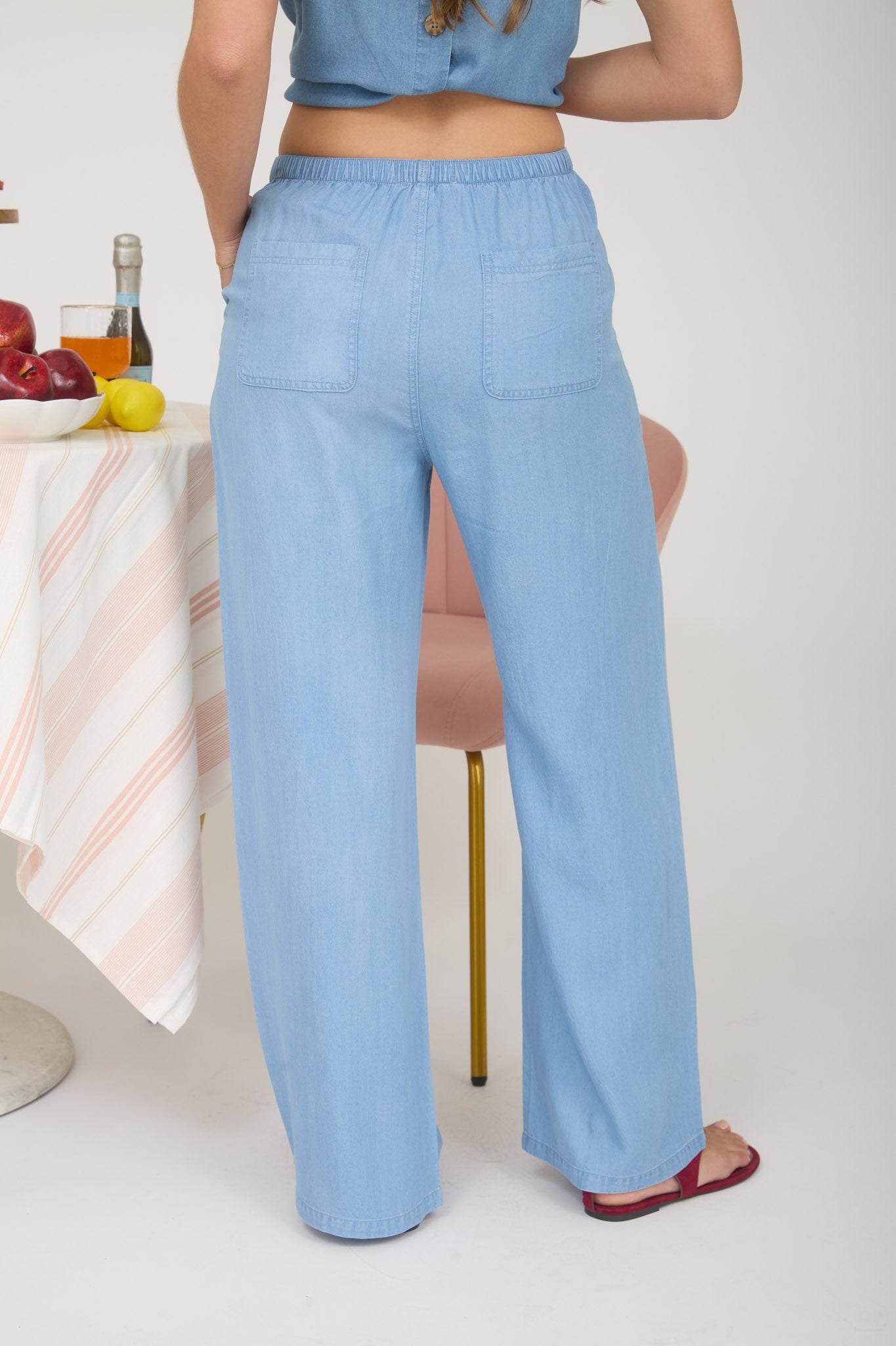 Chambray Set - PANTS ONLY