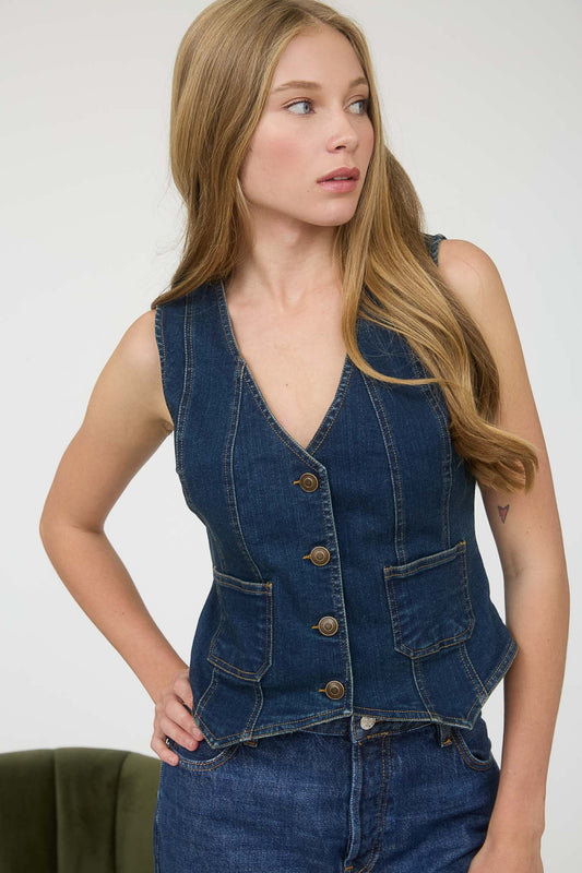 Denim Vest