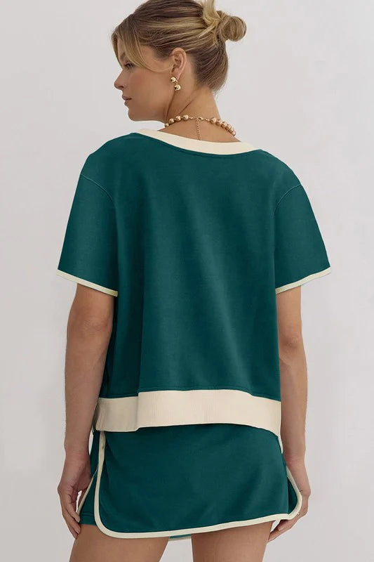 Color Block Set - Top