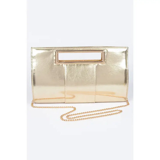 Gold Clutch Bag