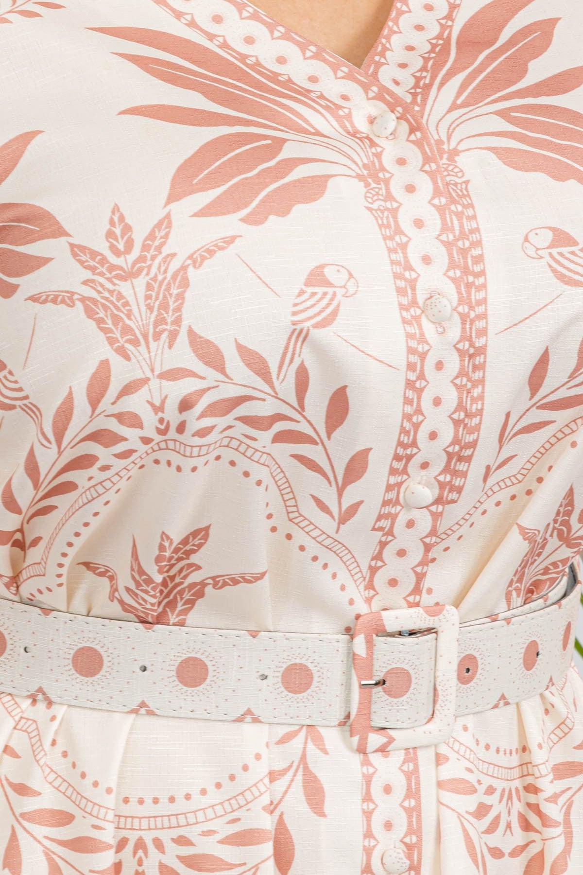 Plus Floral Dress