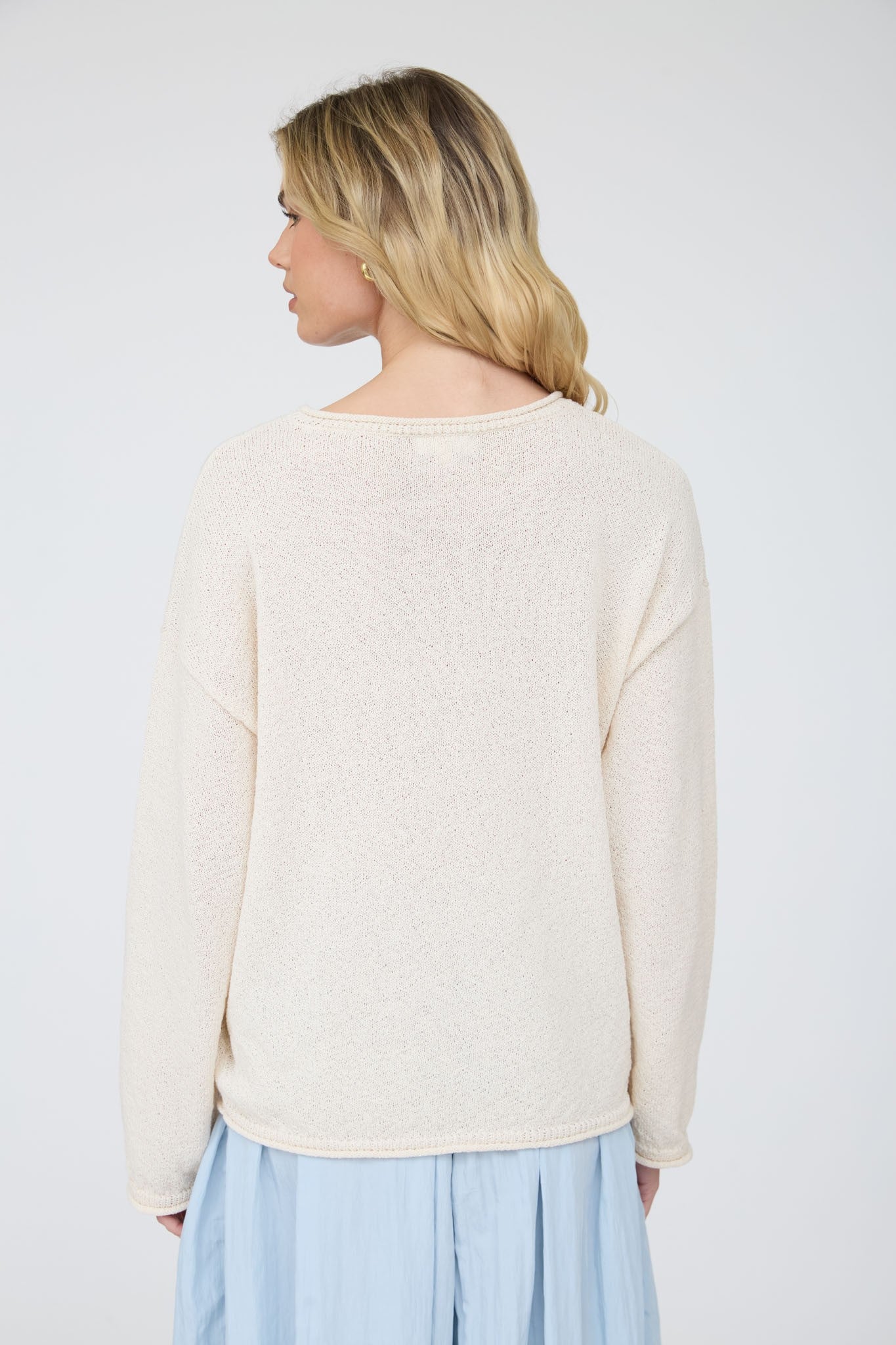 Raw Edge Sweater