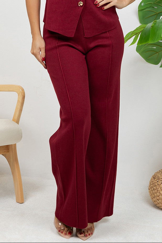 Red Gold Button Set - PANTS ONLY