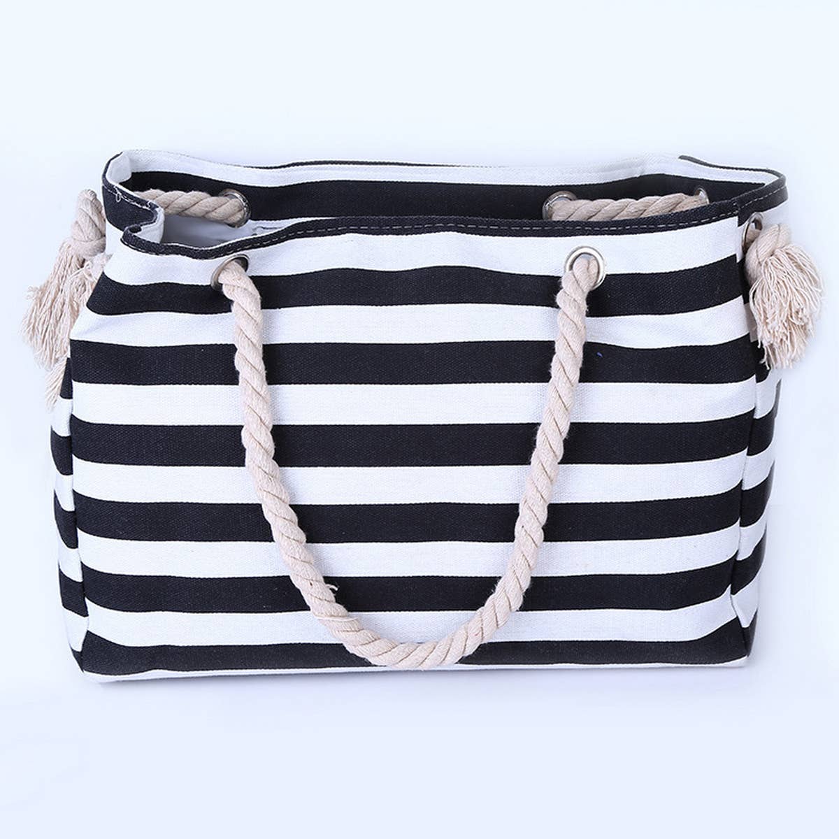 Striped Canvas Bag